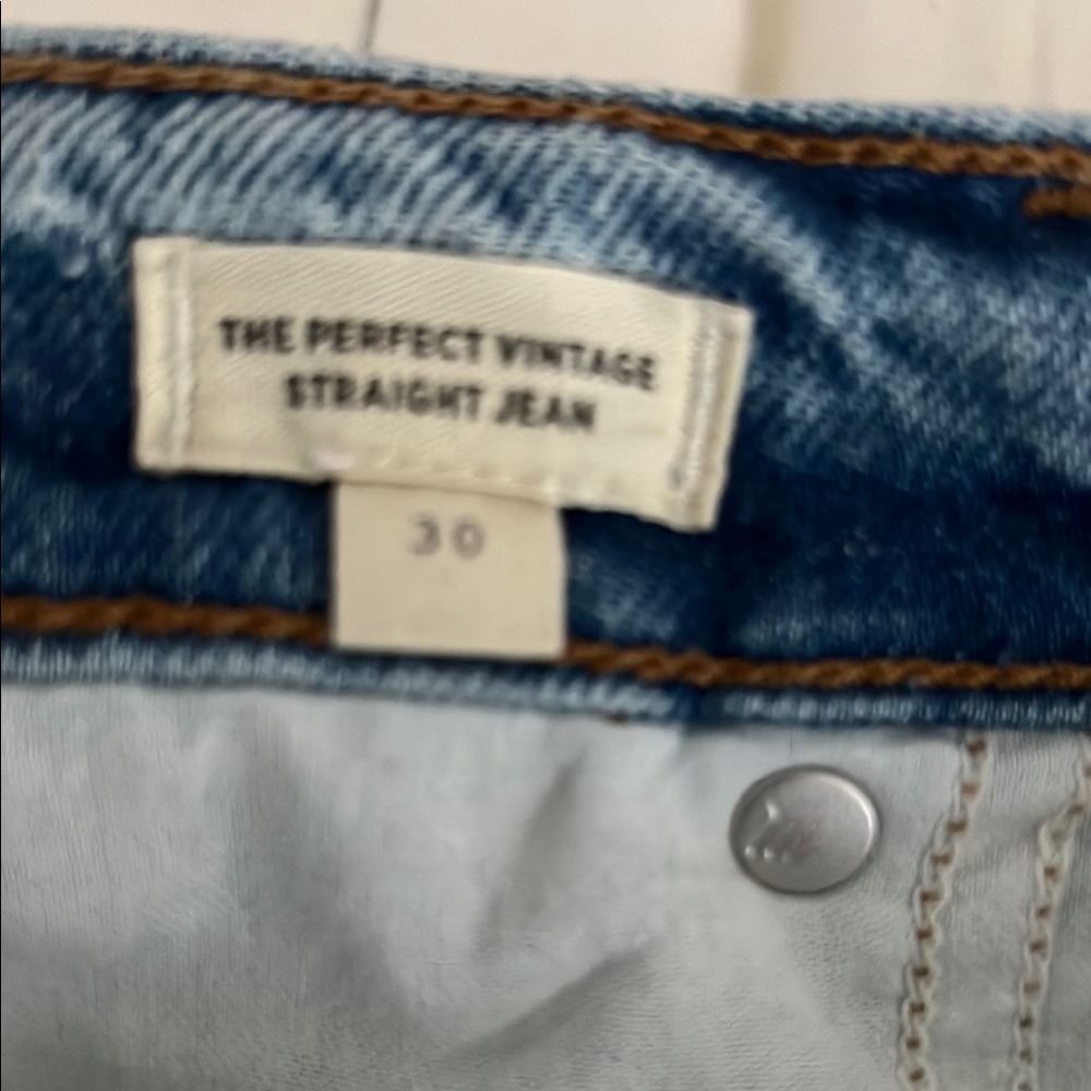 Madewell Vintage Straight Jeans